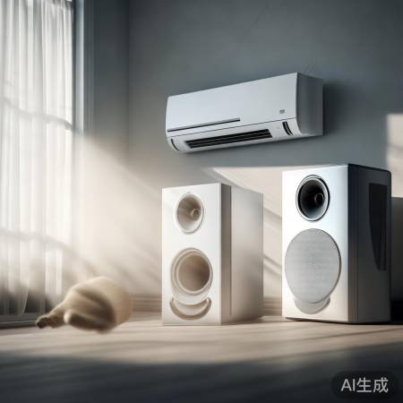 空调噪音干扰音质，角落影响更明