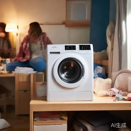 宿舍神器：小型充电洗衣机，懒癌