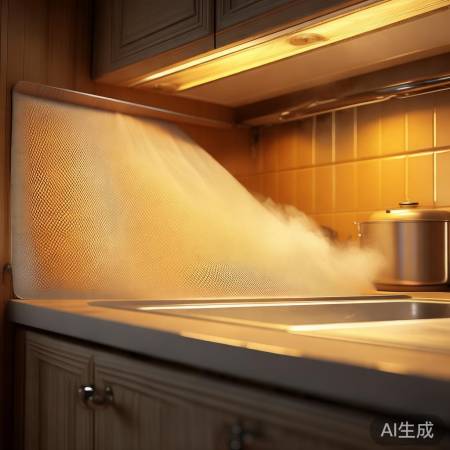 防油网清洁，厨房更卫生