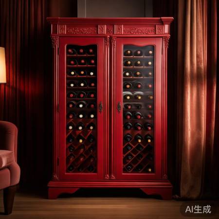 复古红酒柜,格调生活好选择