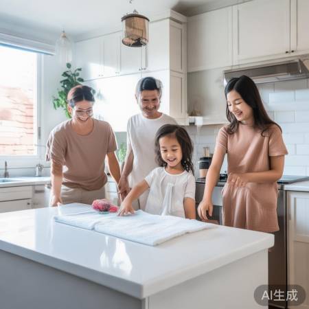 消毒抹布，洁净厨房，健康无忧。