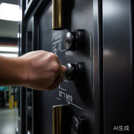 看说明书或敲击可辨保险柜厚度