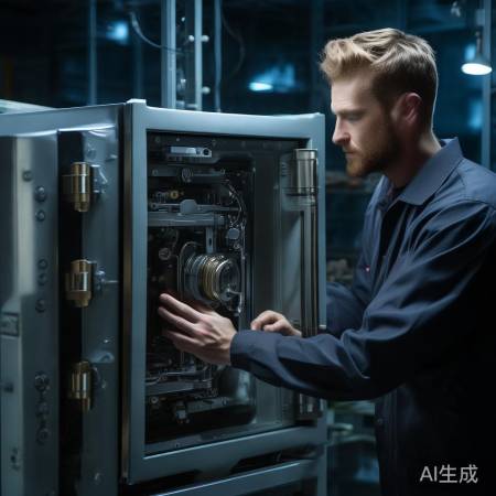 测试保险柜，电磁组件换成功