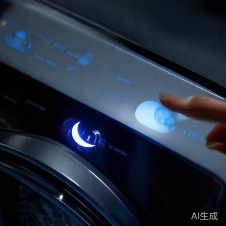 关闭夜洗，按月亮图标。