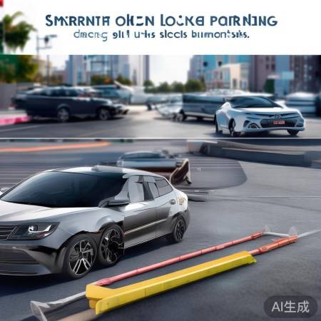 智能停车锁斜坡垫,便捷行车好帮