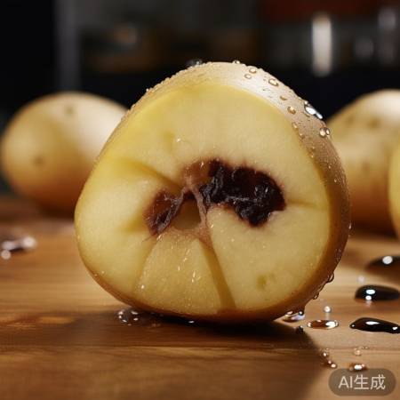 土豆发黑因氧化，关键防氧化