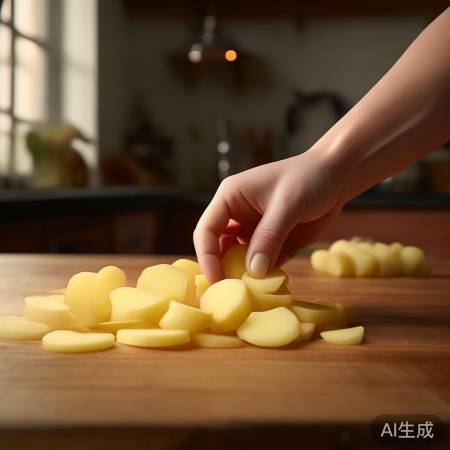 土豆片擦亮面
