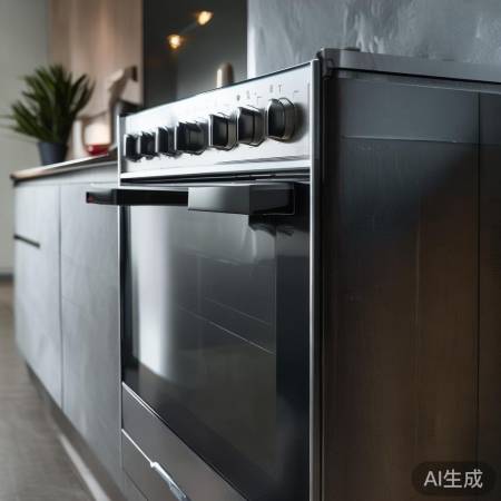 某品牌集成灶，燃气接口设计优，