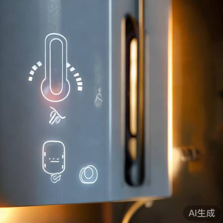 壁挂炉符号多，调整温度与水流