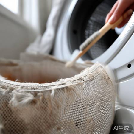 定期清洗洗衣机过滤网，保障洗衣