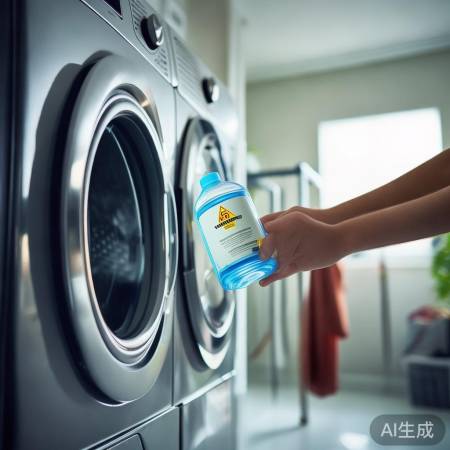 严禁易燃爆入洗衣机筒