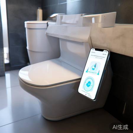智能马桶，手机控温，便捷生活。