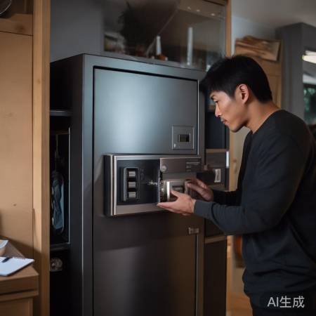 保险柜安全重，定期检查锁，重要