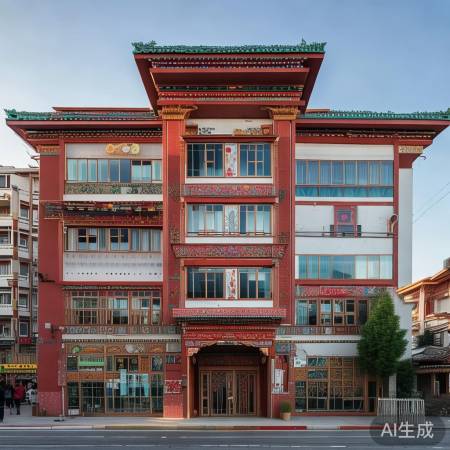 日喀则职业培训学校风采