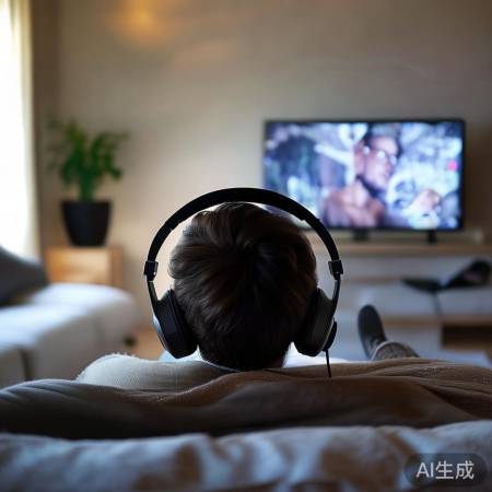 蓝牙耳机配对，电视观影更自由