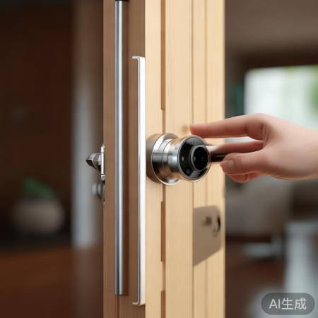 海尔指纹锁：时尚易装，多方式开