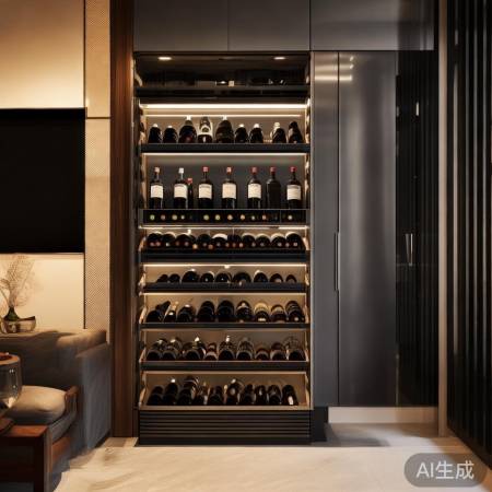 匠心独运酒柜，易洁人性设计