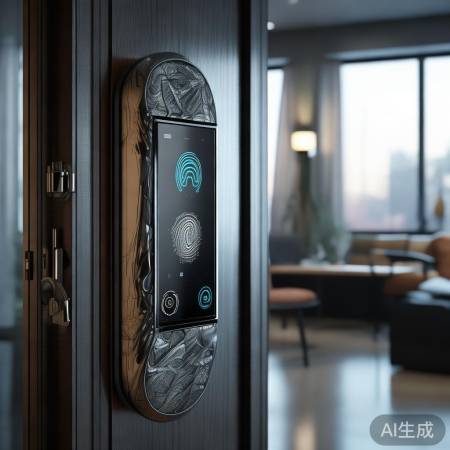 新型指纹锁，掌纹识别，安全升级