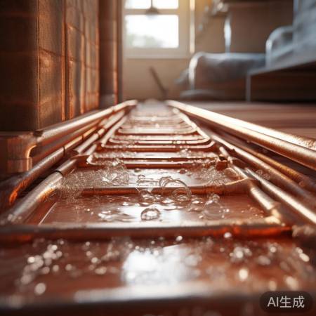 地暖管道问题，水温下降。