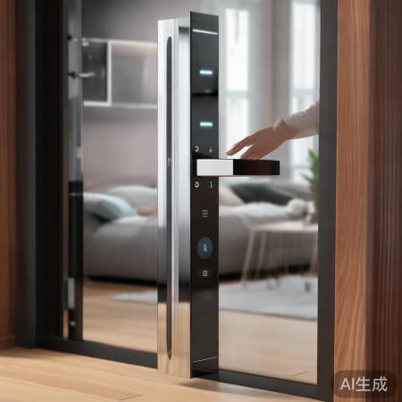 单门指纹锁，智能家居酷炫神器