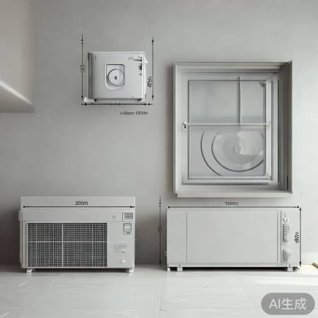 中央空调尺寸多样，选合适型号