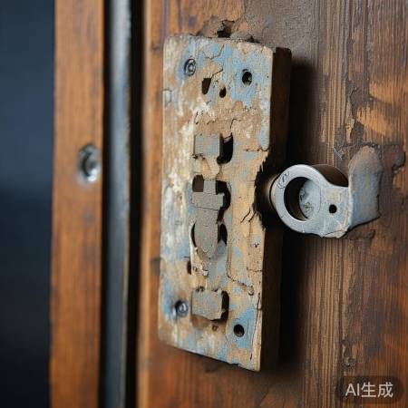 锁芯锈蚀致无法锁上