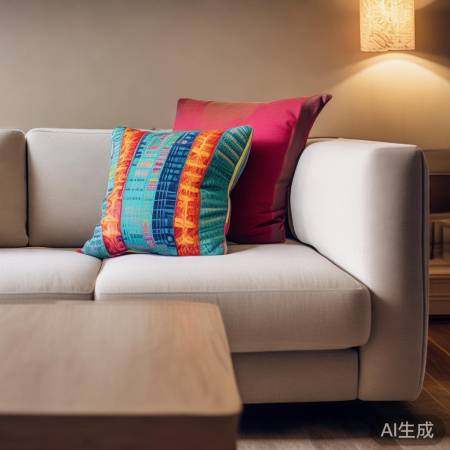 垫色图案与家居风格协调