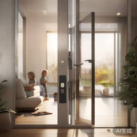 防盗门易装易用，享清新自然风
