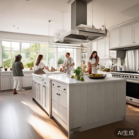 通风驱油烟，厨房清新动力足