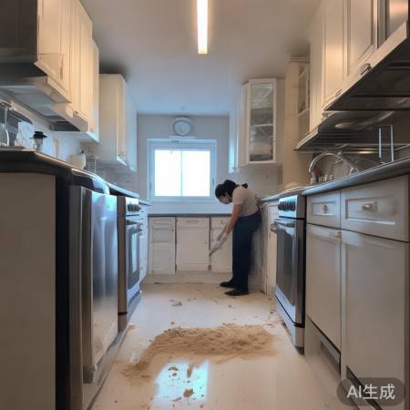 清理现场，恢复整洁