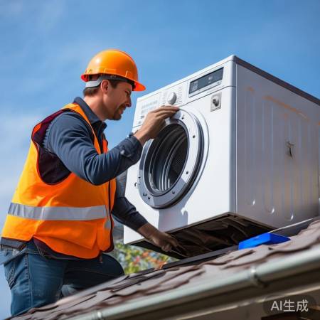 屋顶洗衣机安装要点