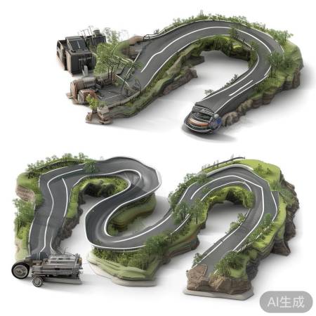 电机转速各异，适应路况不同。